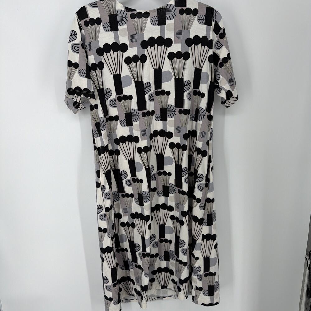 Marimekko x UNIQLO S Short Sleeve Dress Graphic Pattern NWT large